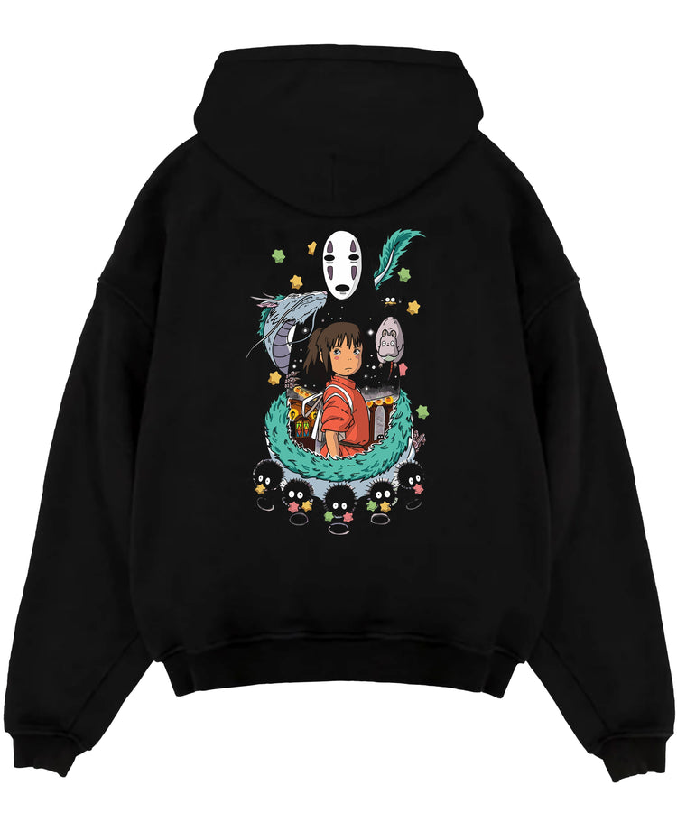 Chihiro & Friends Spirited Away Studio Ghibli Hoodie