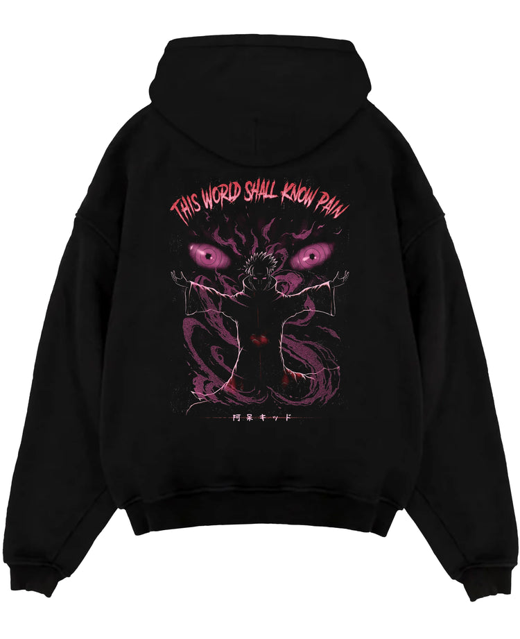 Pain Naruto Shippuden Six Paths Rinnegan Akatsuki Hoodie